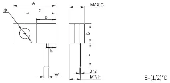 single hole flanged terminations